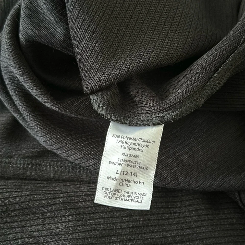 Women’s Ribbed Maternity Dress Size L